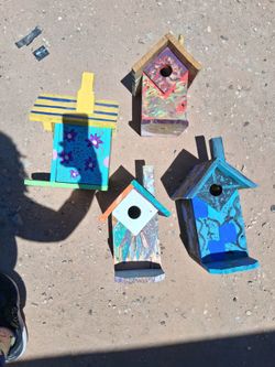 Bird houses 20.each