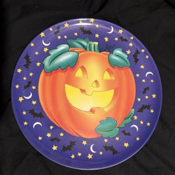 Jack O Lantern Plate