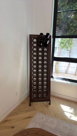Stunning Freestanding Wine Rack — 36 Bottle Capacity