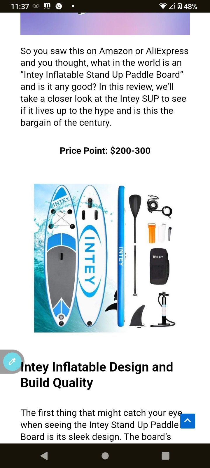 Paddle Board