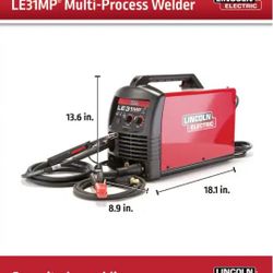 LINCOLN  LE31MP  Multi-Process Welder $850 