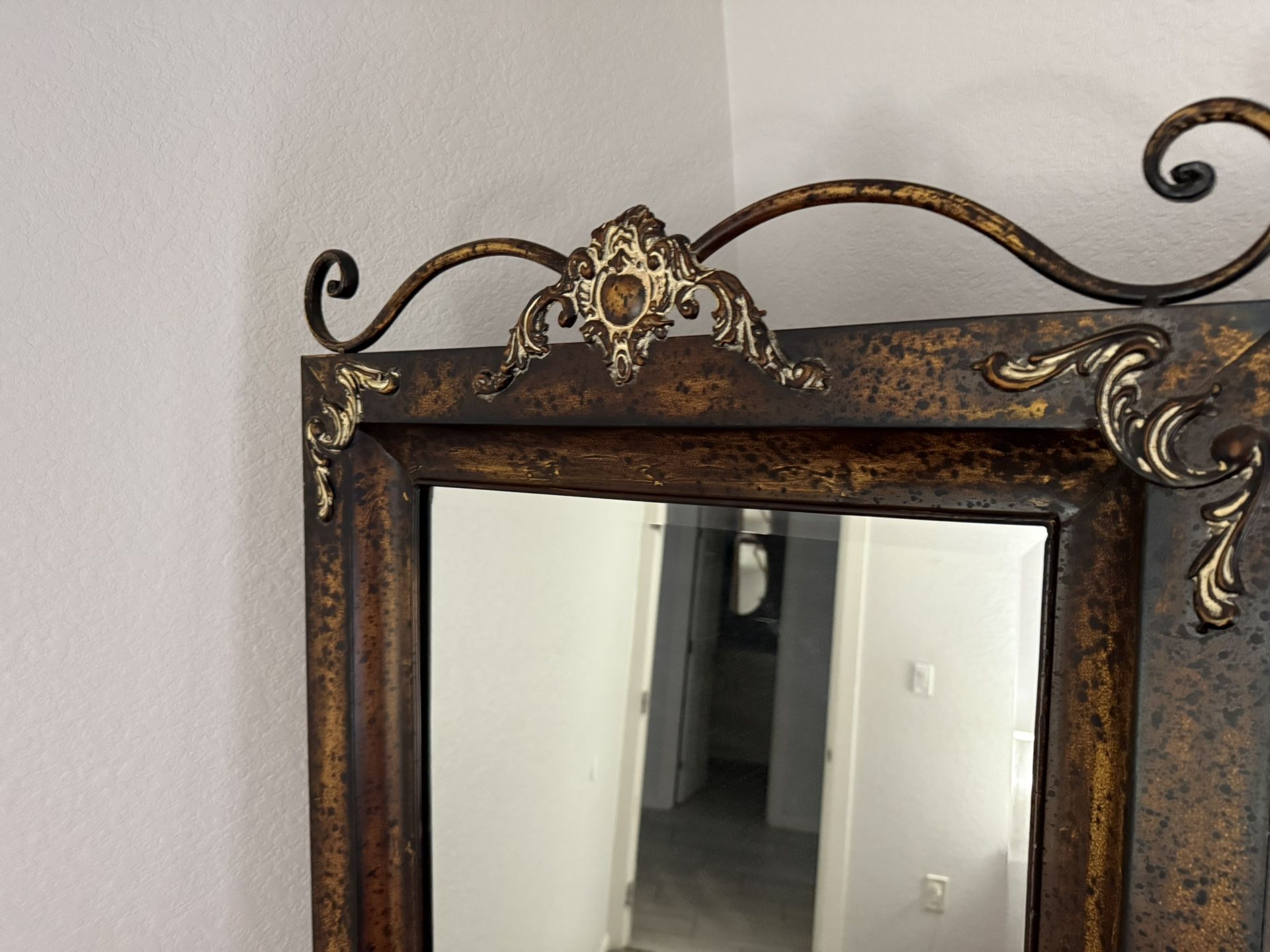 Full Length Antique Easel Standing Mirror Home & Garden