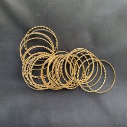 20 bangle bracelets