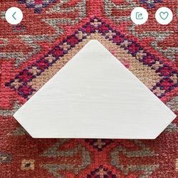 White Corner Shelf