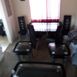 Dinning Room set, End Tables And Coffee Table 