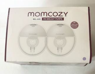 Momcozy M5 Wearable Hands-Free Breast Pump Rechargeable 2 Pack