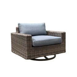 Outdoor Weather Deep Seating Swivel Rocking Chair