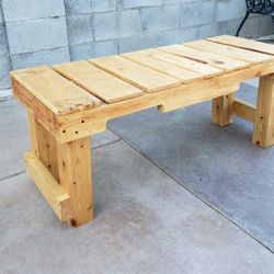 Wooden Bench