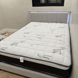 Full Size Pillow Top Bamboo Brand Mattress New