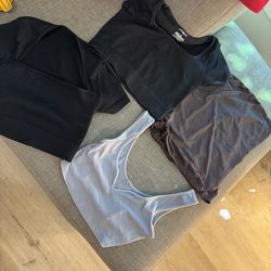 Crop tops-shirts
