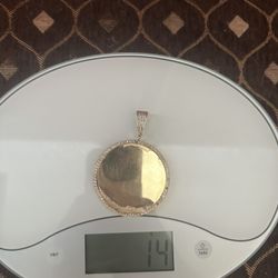 14k Memorial Pendant  