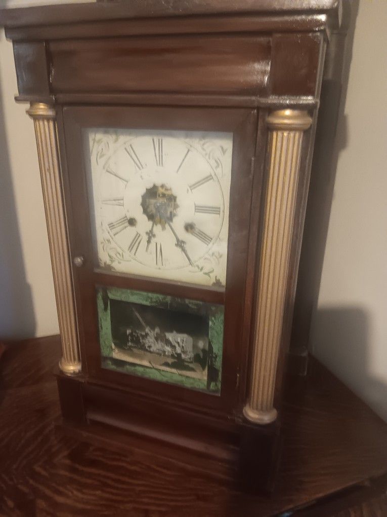 1850s Working Connecticut Clock