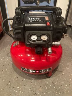 Air Compressor Porter Cable 150 psi.
