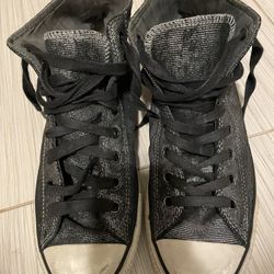 Converse John Varvatos JV Chuck Taylor All Star Sneaker Black Silver...
