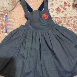 Disney Belle Suspender Dress 3t