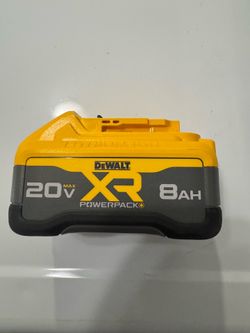DEWALT XR 8 AH POWERPACK 20 -Volt 1 -Pack Battery ( 8 Ah Lithium-ion ) 2025 with warranty