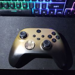 Xbox one S Gold Shadow Controller 