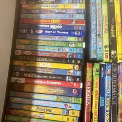 83 Kids DVD’s.  As