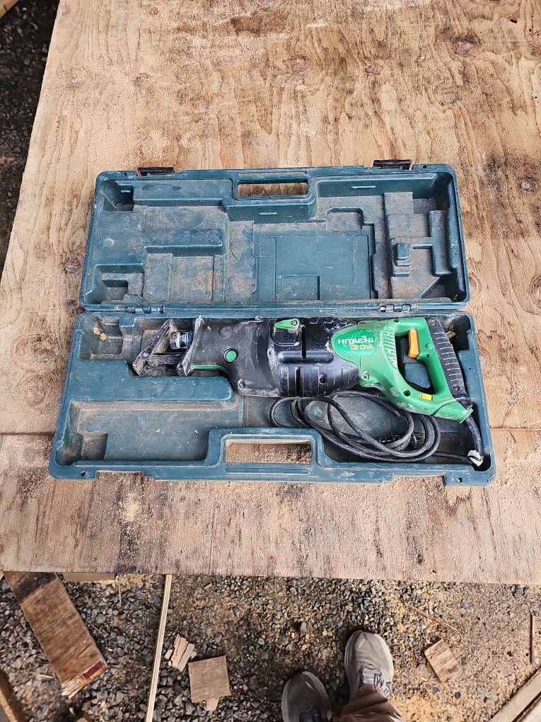 Hitachi Sawzall