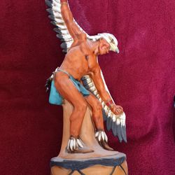 Ski Country Indian Dancer Decanters (6)