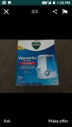 Works perfectly air humidifier