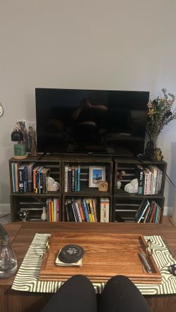 Dark Brown Wood Crates (6 Count)