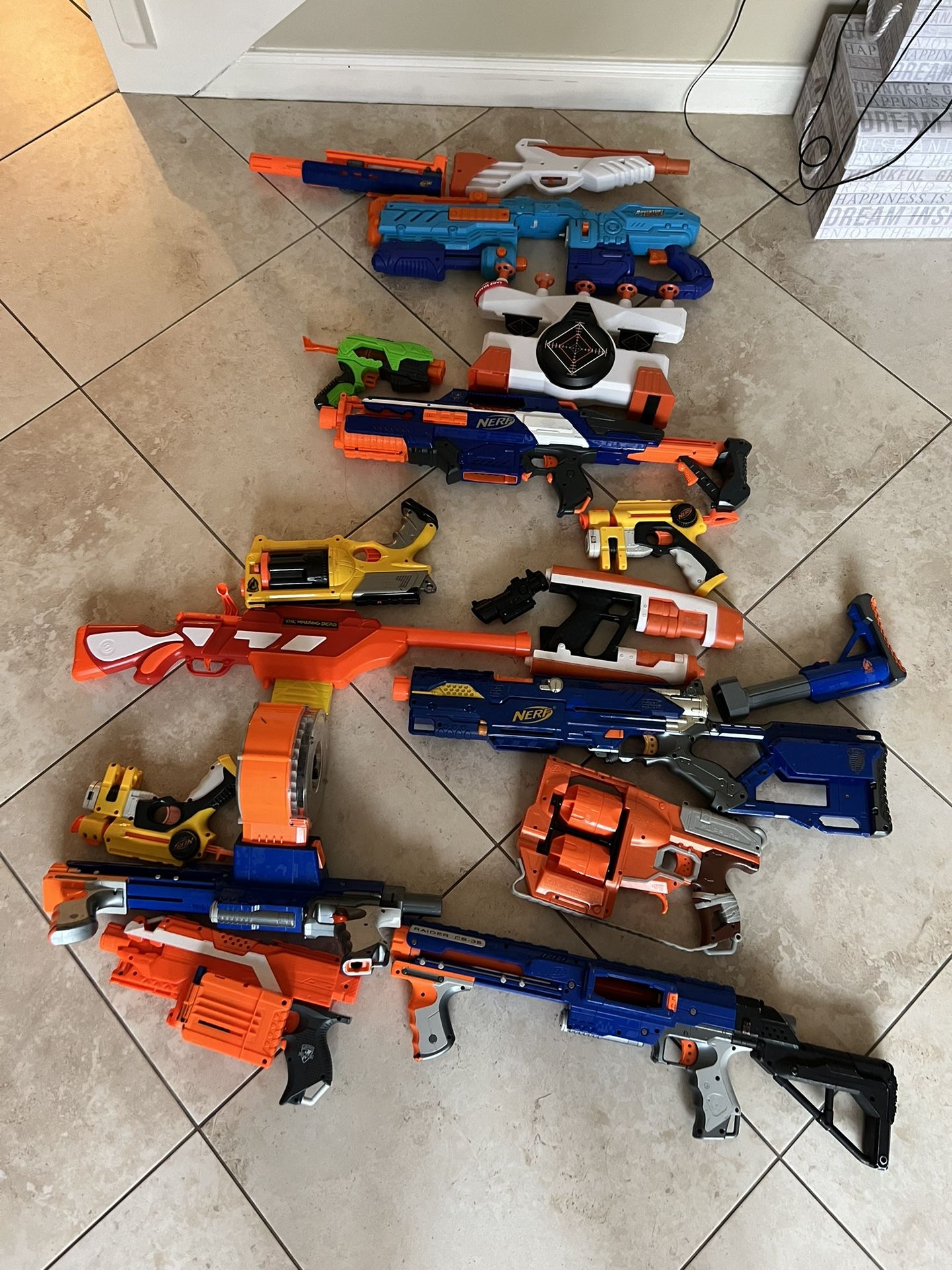 Nerf guns 