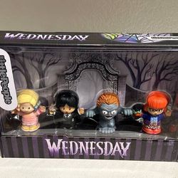 Brand New Sealed Fisher Price Little People Collectors Wednesday Netflix Series