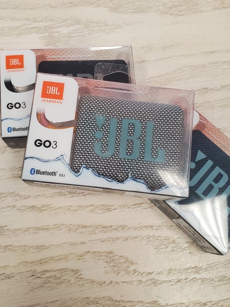 Jbl Go 3 Bluetooth Speaker Brand New - BLACK FRIDAY DEALS