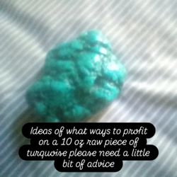 Uncut Raw Piece Of Turquoise