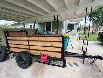 4’ x 8’ Utility Trailer - New Tires - Clean Title
