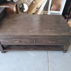 Wood Coffee Table Set