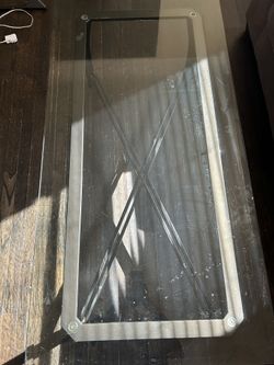 One Large table and 2 End Tables