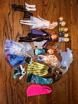 Disney Frozen Doll Collection with Accessories - Elsa Anna