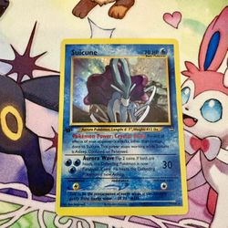 1st Edition Suicine - Pokemon