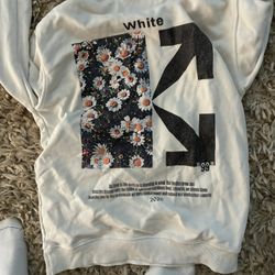 Off-White Hoodie Size Medium Whitesaa Xx Ea