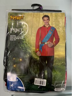 King/Prince Costume Adult Man Plus Size