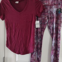 Swiss Alps Top with Leggings 