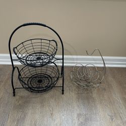 Metal Storage Basket and Fruit Basket