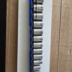 MATCO 3/8" DRIVE 12-PC METRIC 12 point Shallow SBM122TA USA- Read description