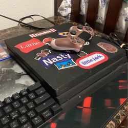 PS4 Pro with a GK 61 keyboard and six games(or Trade For Gaming Pc