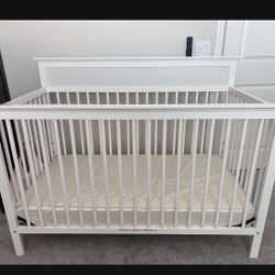 Baby Crib and Mattress