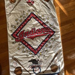 Vintage Cleveland Indians Beach Towel