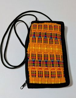 Clutch Colorful Patterned Womans Eye Glass Holder And  Clutch Zippered Pocket