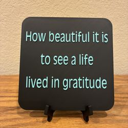 Inspirational Message Decor