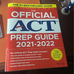 Official ACT Prep Guide Book