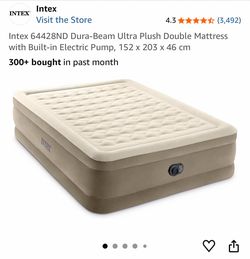 FREE AIR MATTRESS - EXCELLENT CONDITION - Ultra Plush Double Air Mattress