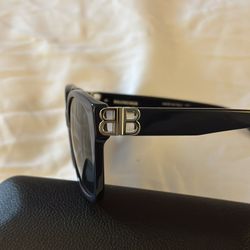Balenciaga Navy Blue Sunglasses