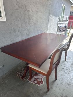 Mahogany Dinner Table