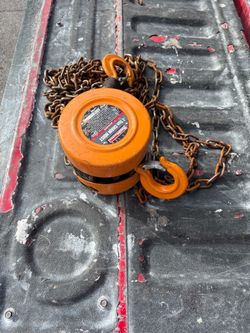 1 ton chain hoist